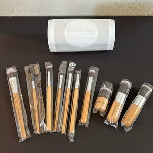 10 Pcs - Makeup Brushes Set